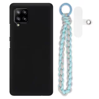 Matowe Etui Na Telefon SAMSUNG GALAXY A42 5G z zawieszką QUICK 236