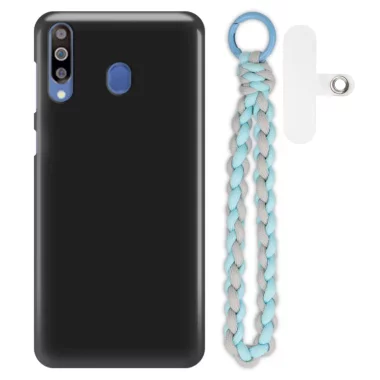 Matowe Etui Na Telefon SAMSUNG GALAXY M30 z zawieszką QUICK 236