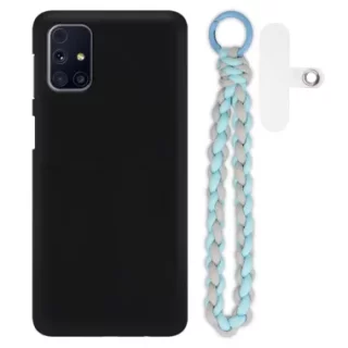 Matowe Etui Na Telefon SAMSUNG GALAXY M31S z zawieszką QUICK 236