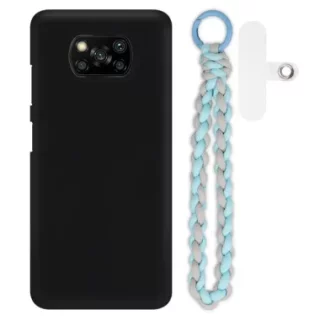 Matowe Etui Na Telefon XIAOMI POCO X3 z zawieszką QUICK 236