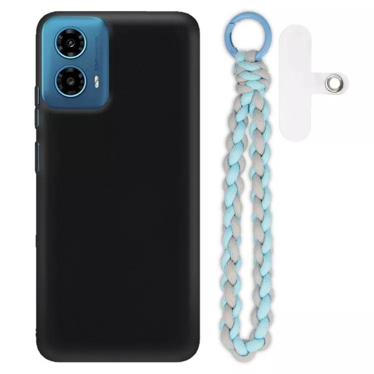 Matowe Etui Na Telefon MOTOROLA G34 5G z zawieszką QUICK 236