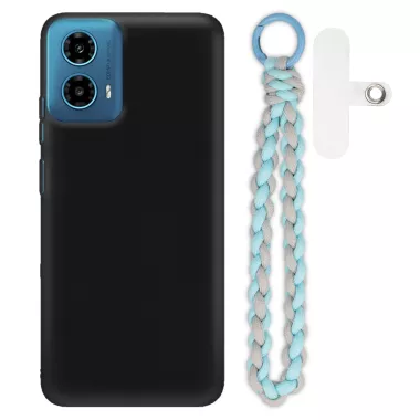 Matowe Etui Na Telefon MOTOROLA G34 5G z zawieszką QUICK 236