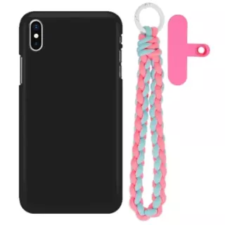 Matowe Etui Na Telefon IPHONE X z zawieszką QUICK 227