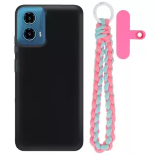 Matowe Etui Na Telefon MOTOROLA G34 5G z zawieszką QUICK 227