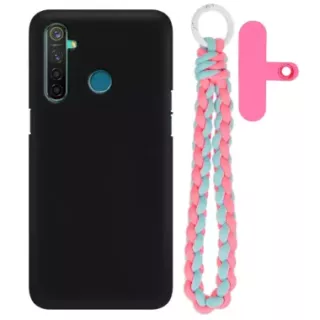 Matowe Etui Na Telefon REALME 5 z zawieszką QUICK 227