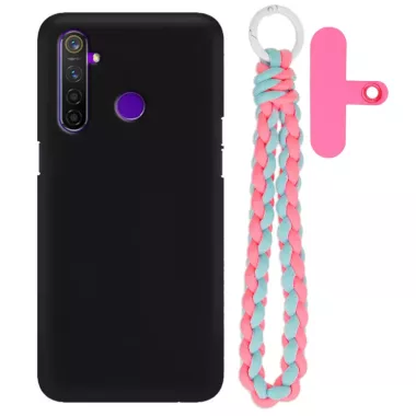 Matowe Etui Na Telefon REALME 5 PRO z zawieszką QUICK 227