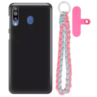 Matowe Etui Na Telefon SAMSUNG GALAXY M30 z zawieszką QUICK 227