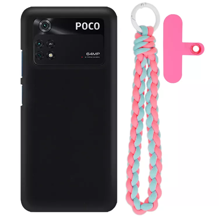 Matowe Etui Na Telefon XIAOMI POCO M4 PRO 4G z zawieszką QUICK 227