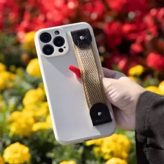 Matowe Etui z Paskiem do Telefonu XIAOMI REDMI A1 ECRU BLINK 253