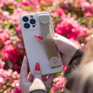 Matowe Etui z Paskiem do Telefonu XIAOMI REDMI A1 ECRU BLINK 254