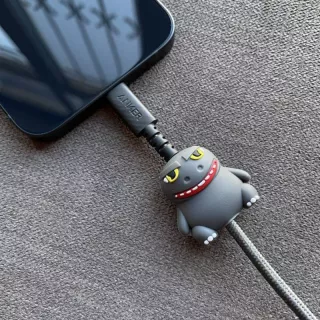 OSŁONA NA KABEL ELMO GODZILLA SZARY