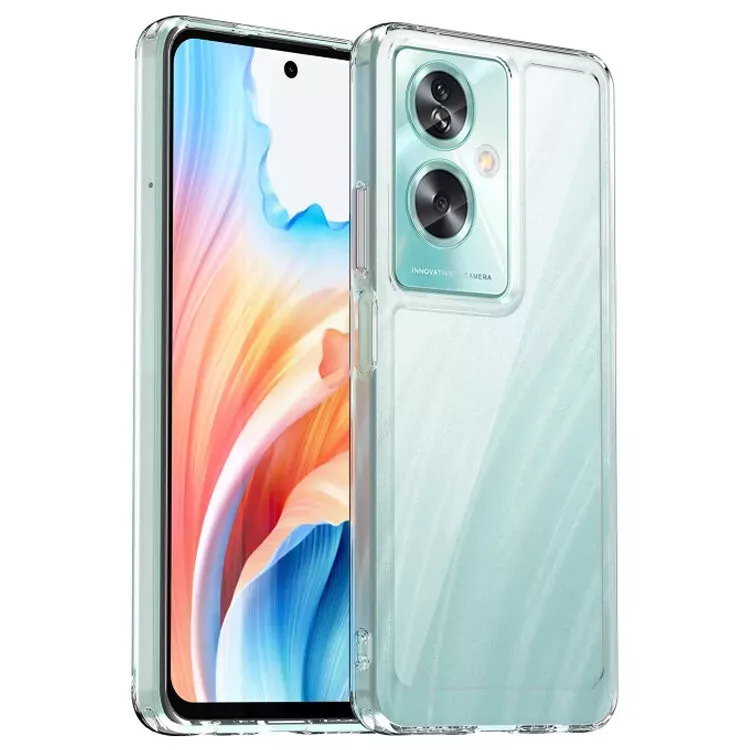 Transparentne Etui Silikonowe 2mm Clear do OPPO A79 5G