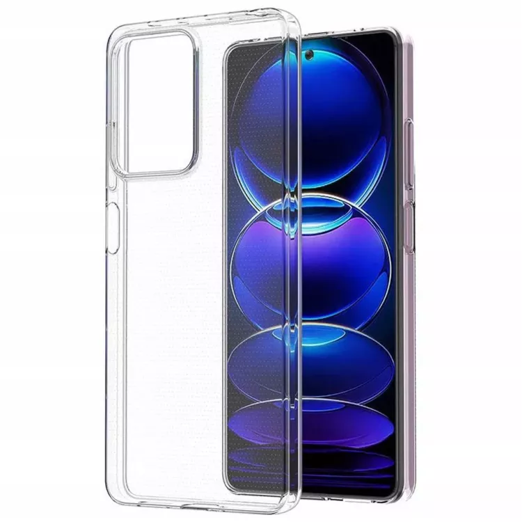 Transparentne Etui Silikonowe 2mm Clear do XIAOMI REDMI NOTE 12 4G