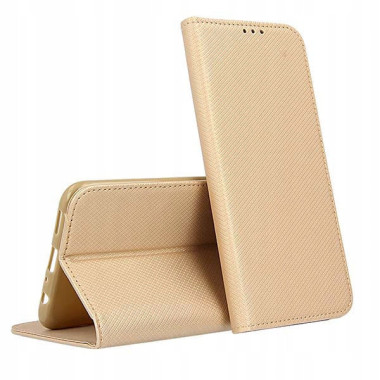 KSIĄŻKOWE ETUI DO SAMSUNG M15 5G ZŁOTY