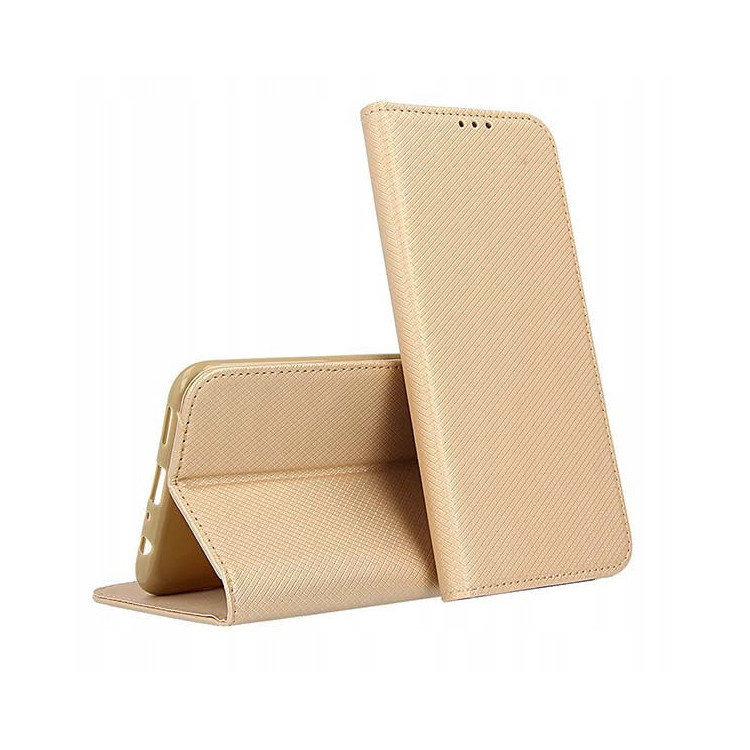 KSIĄŻKOWE ETUI DO XIAOMI REDMI 12 ZŁOTY