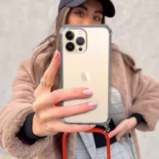 ATISHOCK ETUI DO XIAOMI REDMI A3 4G Czerwony Sznurek Crossbody