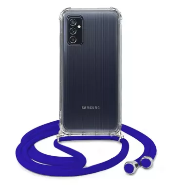 ATISHOCK ETUI DO SAMSUNG GALAXY M52 5G Granatowy Sznurek Crossbody