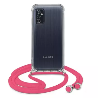 ATISHOCK ETUI DO SAMSUNG GALAXY M52 5G Malinowy Sznurek Crossbody