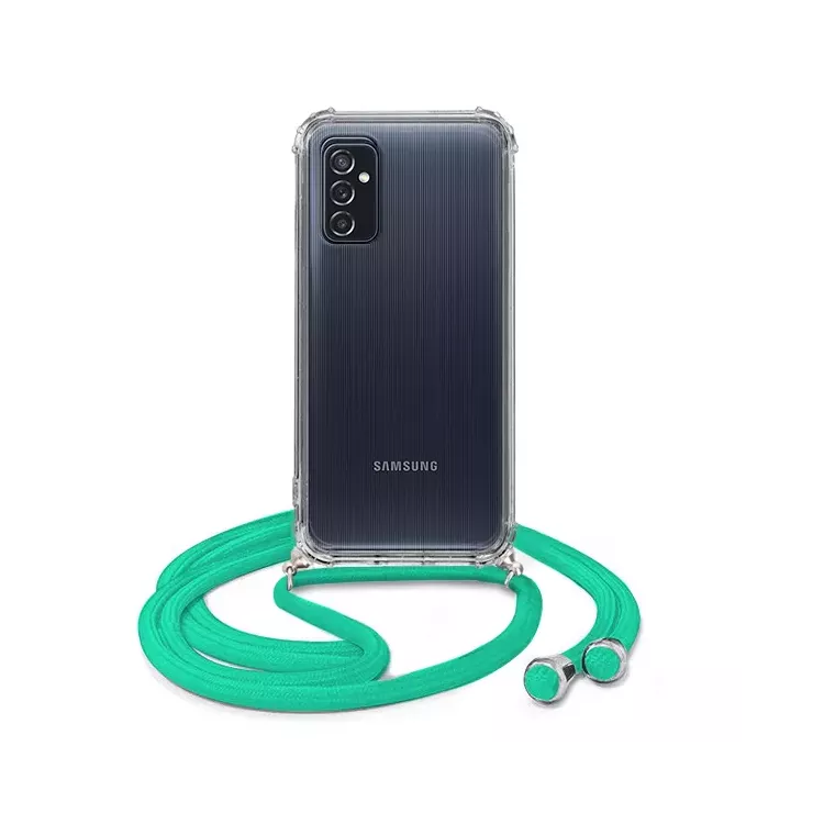 ATISHOCK ETUI DO SAMSUNG GALAXY M52 5G Miętowy Sznurek Crossbody