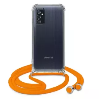 ATISHOCK ETUI DO SAMSUNG GALAXY M52 5G Pomarańczowy Sznurek Crossbody