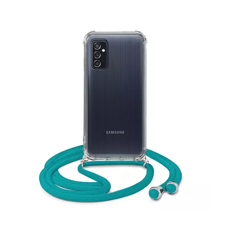 ATISHOCK ETUI DO SAMSUNG GALAXY M52 5G Turkusowy Sznurek Crossbody