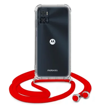 CROSSBODY ETUI DO MOTOROLA E22I Czerwony Sznurek