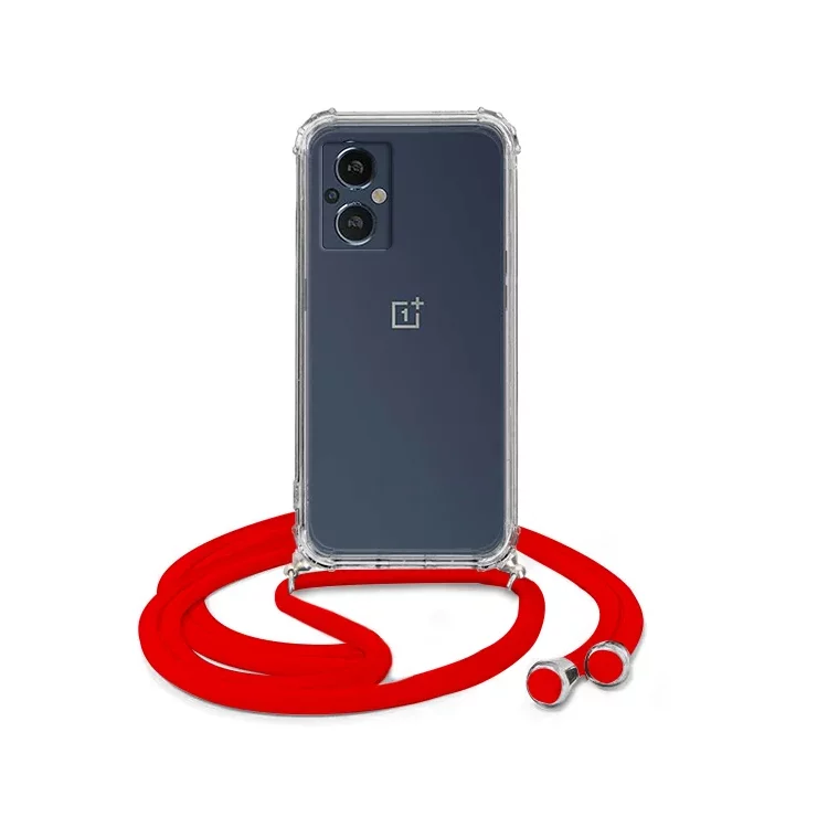 CROSSBODY ETUI DO ONEPLUS NORD N20 5G Czerwony Sznurek