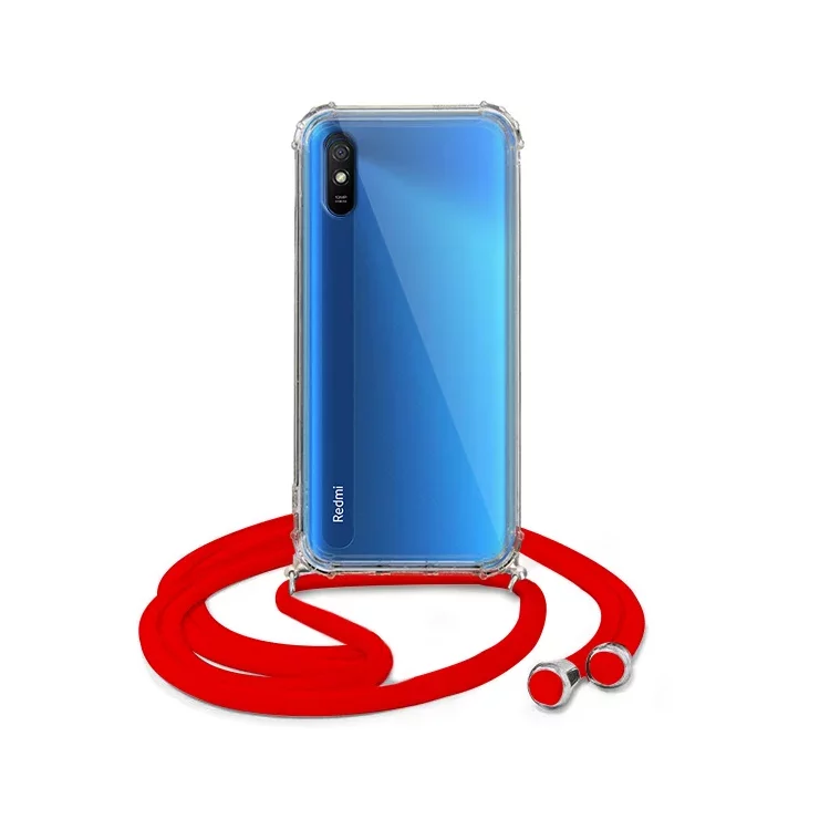 CROSSBODY ETUI DO XIAOMI REDMI 9AT Czerwony Sznurek