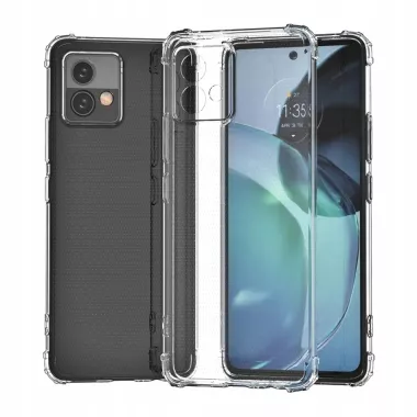 Etui do MOTOROLA MOTO G72 Antishock Transparentny