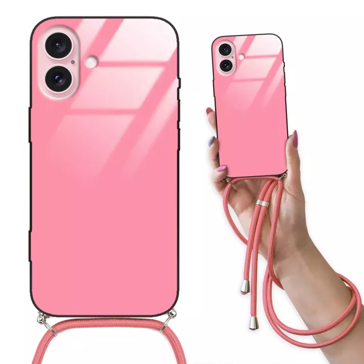 Etui Do APPLE IPHONE 16 Różowy Sznurek Crossglam ST_CLR114