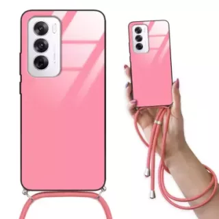 Etui Do OPPO RENO 12 5G Różowy Sznurek Crossglam ST_CLR114