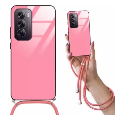 Etui Do OPPO RENO 12 PRO Różowy Sznurek Crossglam ST_CLR114