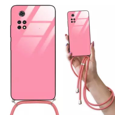 Etui Do XIAOMI POCO M4 PRO 4G Różowy Sznurek Crossglam ST_CLR114