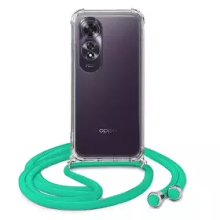 ETUI DO OPPO RENO A60  CROSSBODY Miętowy Sznurek Smycz