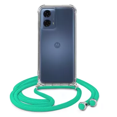 ETUI DO MOTOROLA MOTO G24 POWER CROSSBODY Miętowy Sznurek Smycz