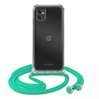 ETUI DO MOTOROLA G32 CROSSBODY Miętowy Sznurek Smycz