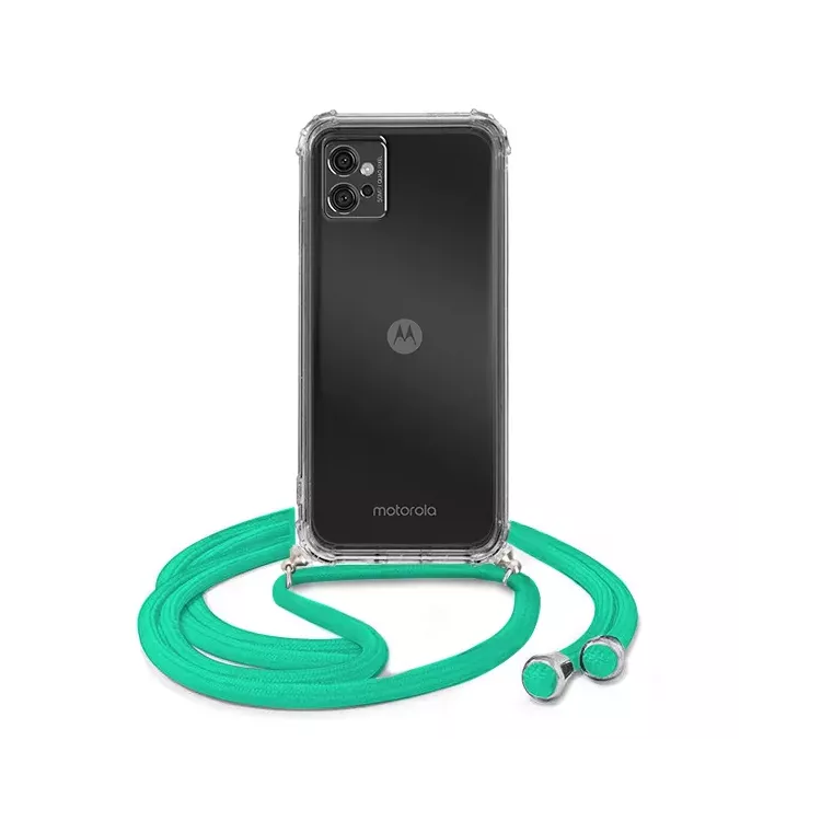 ETUI DO MOTOROLA G32 CROSSBODY Miętowy Sznurek Smycz