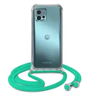 ETUI DO MOTOROLA MOTO G72 CROSSBODY Miętowy Sznurek Smycz