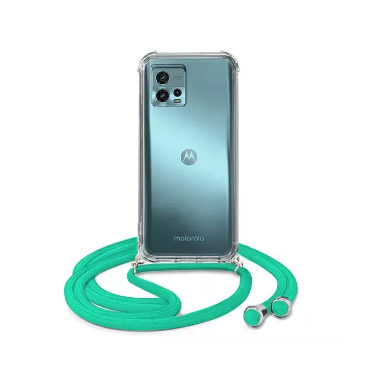 ETUI DO MOTOROLA MOTO G72 CROSSBODY Miętowy Sznurek Smycz