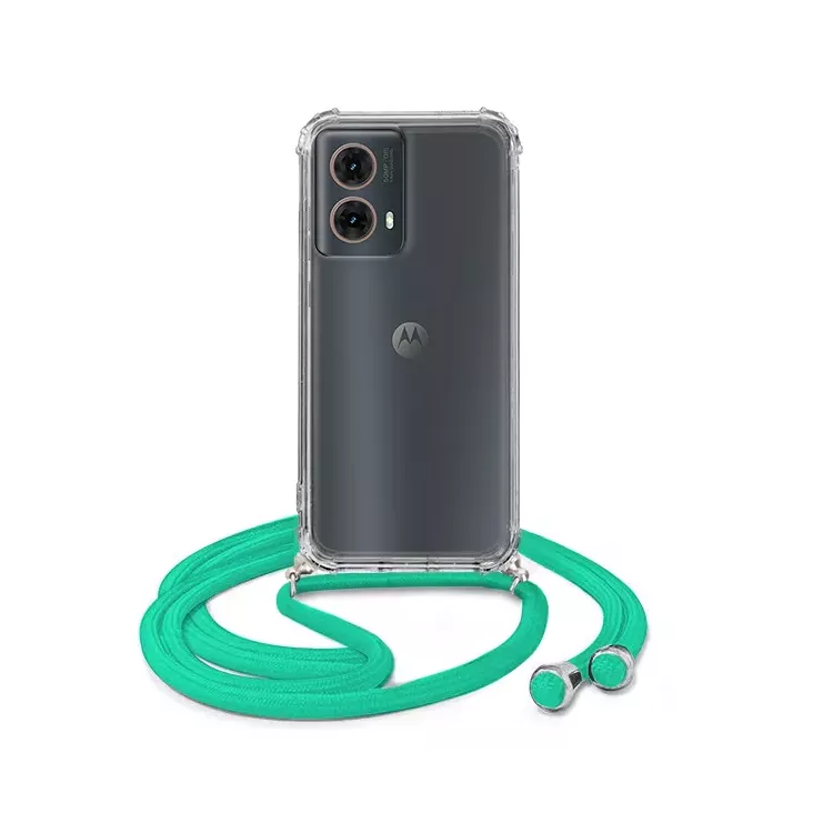 ETUI DO MOTOROLA MOTO G85 CROSSBODY Miętowy Sznurek Smycz