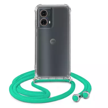 ETUI DO MOTOROLA MOTO G85 CROSSBODY Miętowy Sznurek Smycz