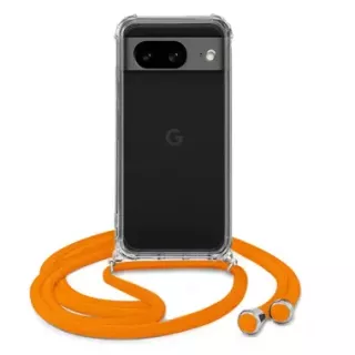 ETUI DO GOOGLE PIXEL 8  CROSSBODY Pomarańczowy Sznurek Smycz