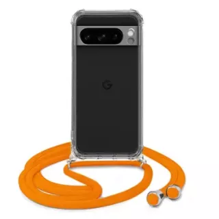 ETUI DO GOOGLE PIXEL 8 PRO CROSSBODY Pomarańczowy Sznurek Smycz