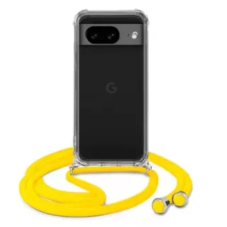 ETUI DO GOOGLE PIXEL 8  CROSSBODY Żółty Sznurek Smycz