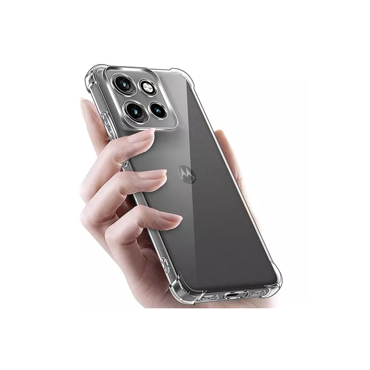 ANTISHOCK ETUI DO MOTOROLA MOTO G15 Transparentny