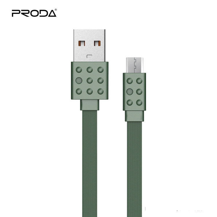 KABEL USB MICRO USB REMAX PC-01m ZIELONY