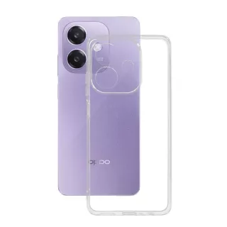 Silikonowe Etui do OPPO A40 4G Transparentne Clear