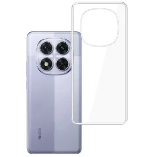 Silikonowe Etui do XIAOMI REDMI NOTE 14 5G Transparentne Clear