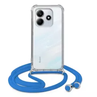 ETUI CROSSBODY NA TELEFON XIAOMI NOTE 14 5G NIEBIESKI Sznurek Smycz