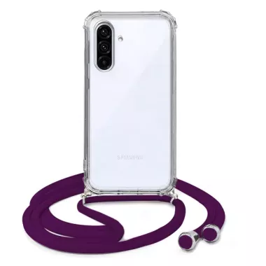 ETUI CROSSBODY NA TELEFON SAMSUNG GALAXY A36 5G ŚLIWKOWY Sznurek Smycz